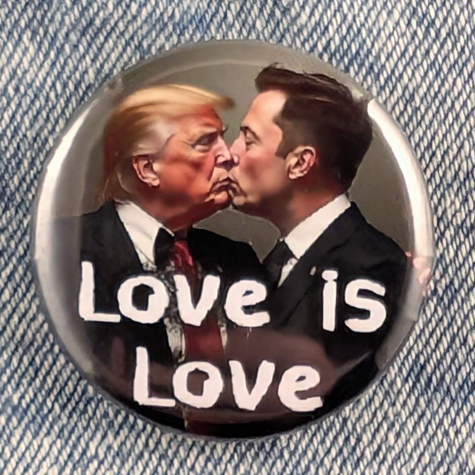 Trelon 'Love is Love' 1.25" Pinback Button